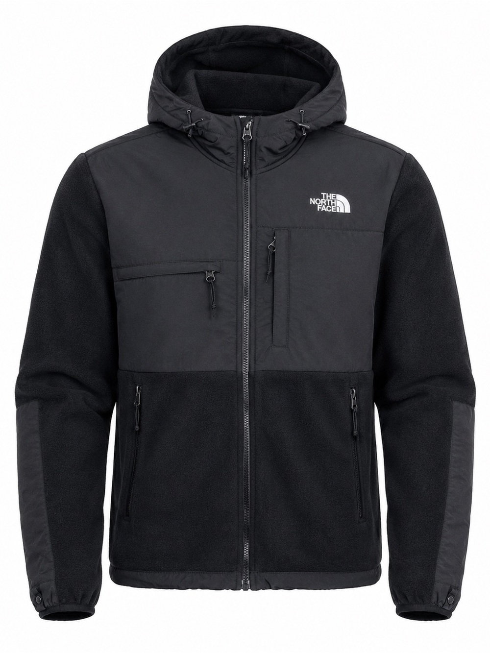 The North Face Black Hooded Performance Fleece Jacket